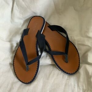 Lauren Ralph Lauren Navy Sandals